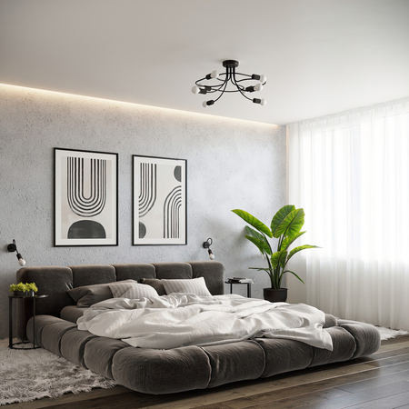 Sollux Lighting Kinkiet LEVAR czarny SL.1454