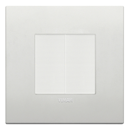 Astro Switch Casambi twin rocker with Enocean wireless ACCESSORY Switch Biały