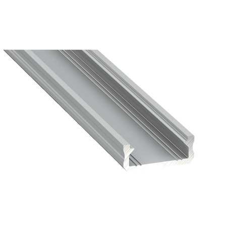 Eko-Light PROFIL ALUMINIOWY SREBRNY TYP C 2m + KLOSZ MLECZNY EKPR0101
