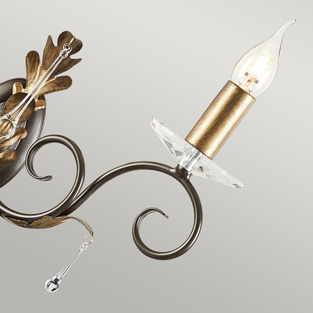 Kinkiet Elstead Lighting Amarilli brązowy AML2-BRONZE