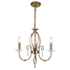 Żyrandol Elstead Lighting Aegean mosiądz AG3-AGED-BRASS