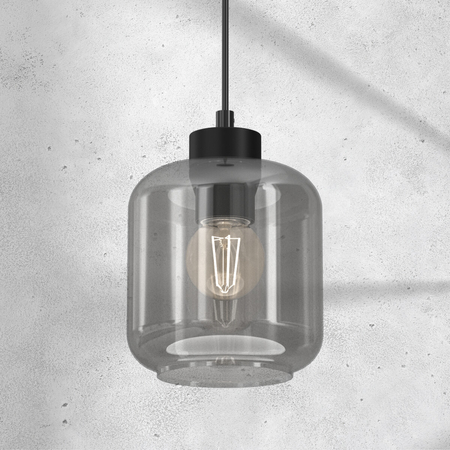 Milagro Lampa wisząca SOMBRA SMOKED 1xE27 MLP8373 CZARNY