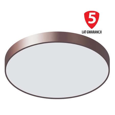Plafon Italux 5361-860RC-CO-3 Orbital Brązowy
