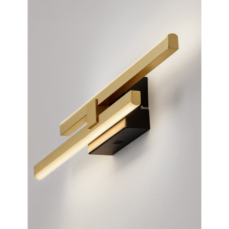 Kinkiet Luces Exclusivas FELVIRA LE45466 czarny, złoty i odcienie złota