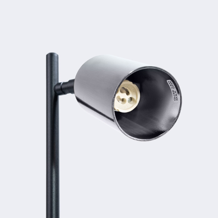 Sollux Lighting Lampa biurkowa WINX czarny/chrom SL.1373