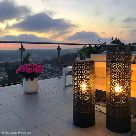 Lampa zewnętrzna By Rydens 4100210-4007 Maison IP44 H67cm