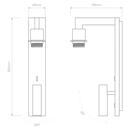 Kinkiet Astro Ravello LED Reader 1222020 Brązowy