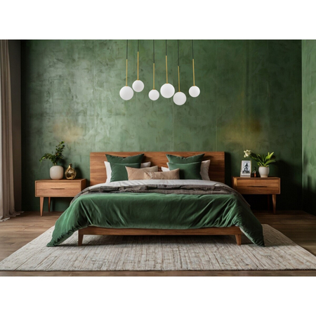 Lampa wisząca Luces Exclusivas LE44268 czarny, złoty i odcienie złota