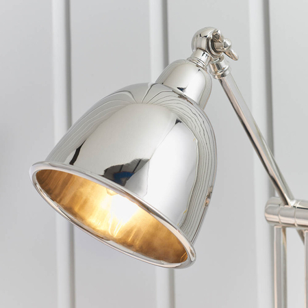 Lampa stołowa Endon Lighting Raskin EH-RASKIN-TL nikiel