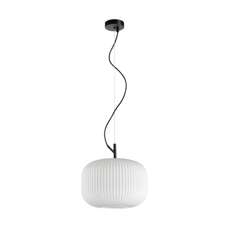 Lampa wisząca Italux Rues PND-64536B-L-BL-OPA Czarny mat