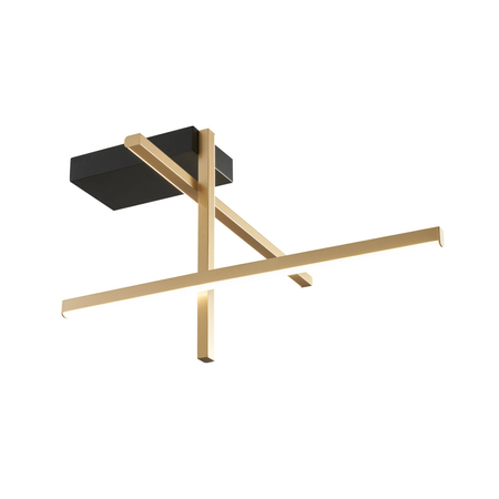 Lampa sufitowa EDGE Zuma Line 22008C3-BK/GD czarny/złoty