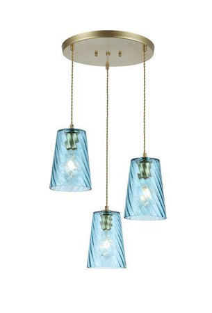 Lampa wisząca Rabalux Azurine 5227 złoty