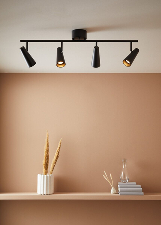 Lampa sufitowa Markslöjd CREST 108202 czarny