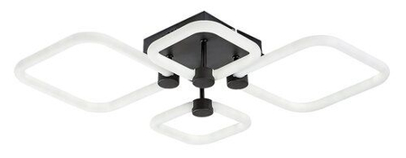 Lampa sufitowa Rabalux Sotiris 71006 czarny matowy