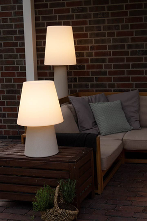 Lampa stojąca No.1 zewnętrzna ogrodowa 2700K RGB 60cm, piaskowy 32529L