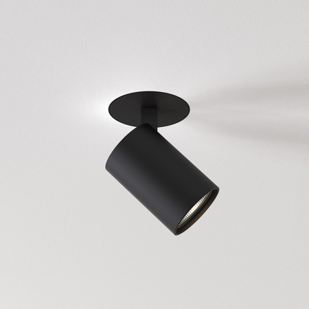 Spot Astro Ascoli Flush Fire-Rated 1286096 Matowy Czarny