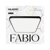 Milagro Plafon FABIO BLACK 23W ML7935 CZARNY
