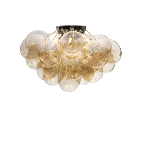 By Rydens Lampa sufitowa Gross Ø70 cm bursztynowa 4202610-5503