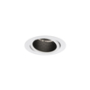 Spot Astro Pinhole Slimline Round Flush Adjustable Fire-Rated 1434008 Matowy Biały
