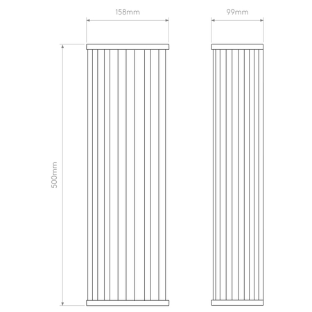 Kinkiet Astro Avignon Square 500 1427011 Brązowy
