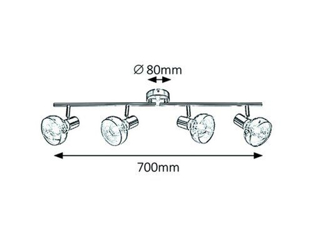 Oczko Rabalux Holly 5550 złoto antyczne