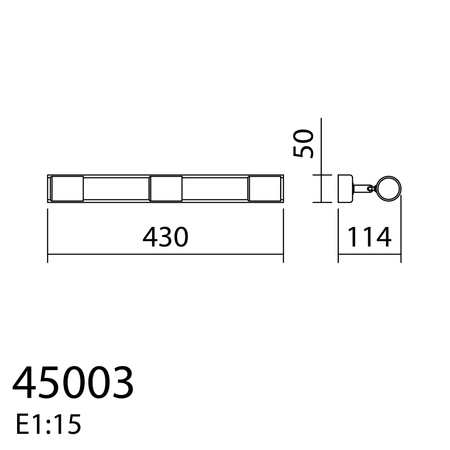 Lampa sufitowa ETNIA R3 czarny mat 3xE27, naturalne drewno sosnowe
