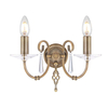 Kinkiet Elstead Lighting Aegean mosiądz AG2-AGED-BRASS