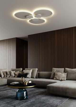 Kinkiet/lampa sufitowa Fabbian F45G0576 Olympic Ø1087 3000K