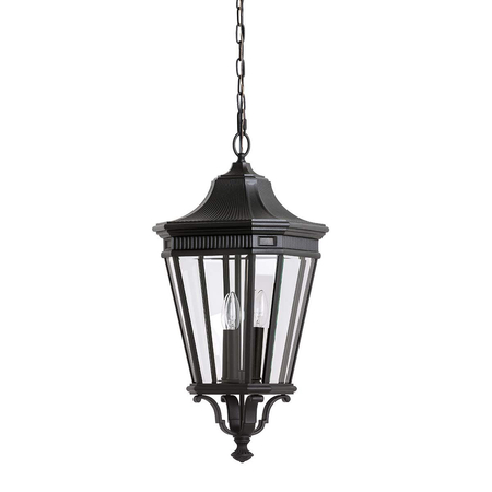Lampa zewnętrzna Elstead Lighting Cotswold Lane czarny FE-COTSLN8-L-BK