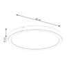 Sollux Lighting Plafon ONYX 60 biały LED 3000K SL.1249