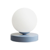 Lampa biurkowa LAMPKA BIURKOWA BALL DUSTY BLUE S Aldex 1076B16_S niebieski