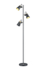 Lampa podłogowa Trio 408800332 czarny