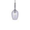 Milagro Lampa wisząca TANGO CLEAR 1xE14 ML6163 CHROM