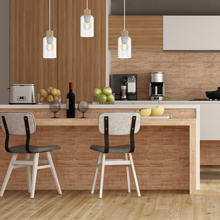 Milagro Lampa wisząca MADERA 1xE27 MLP8554 BIAŁY