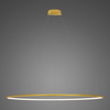 Lampa wisząca Ledowe Okręgi No.1 150cm 4k złota Dali