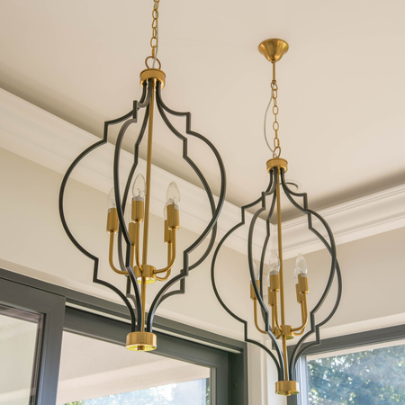 Cosmo Light Lampa wisząca NASHVILLE P05186BK