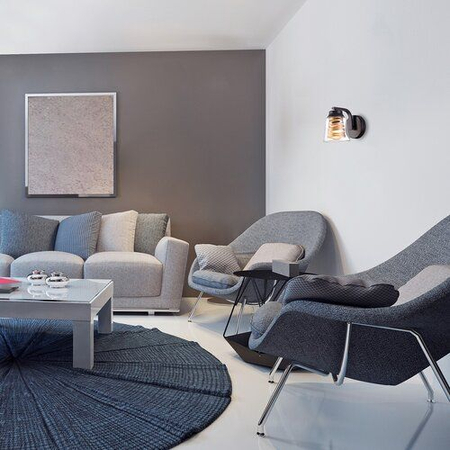 Kinkiet Rabalux Zenaida 3542 czarny matowy