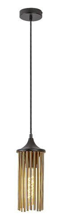 Lampa wisząca Rabalux Roxas 72151 czarny matowy