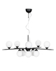 Lampa wisząca By Rydens Punto 4202050-4002 czarny matowy