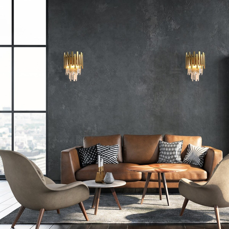 Milagro Kinkiet ASPEN GOLD 2xE14 ML5998 ZŁOTY