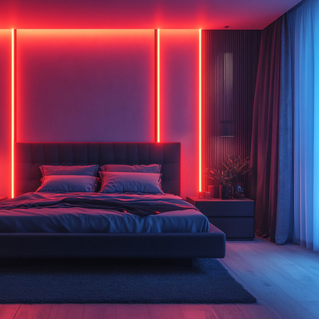 Eko-Light TAŚMA 60 LED 24W. Barwa Czerwony. IP65. (5 metrów) EKPL9168