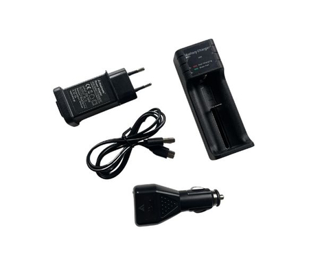 Ładowarka uniwersalna 230V /12V Mactronic do akumulatorów 18650, zamiennik dla MAC0011/MAC0013