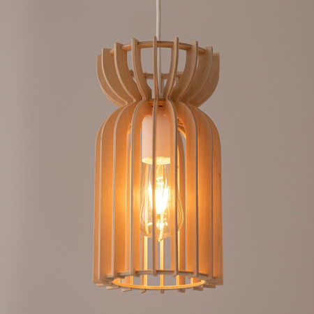 Lampa wisząca KYMI B Nowodvorski 10571 drewniany