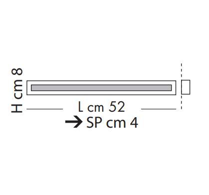 Kinkiet Sillux LP6-267F-52 Malè-Line