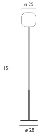 Lampa podłogowa Casablanca MU01-S177A Murea