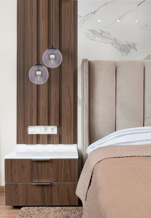 Lampa wisząca GAMMA Kaja K-5165 grafitowy