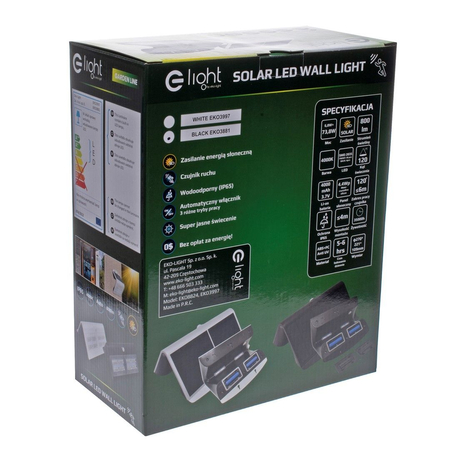 Lampa Solarna Milagro EKO3881 Butterfly