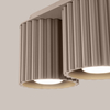 Sollux Lighting Plafon AURA 2 taupe GU10 SL.1815