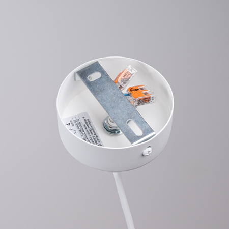 Sollux Lighting Lampa wisząca HYPERION 1 biały SL.1356