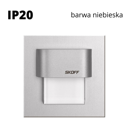 Oprawa schodowa led Skoff Tango Stick Alu Niebieska IP20